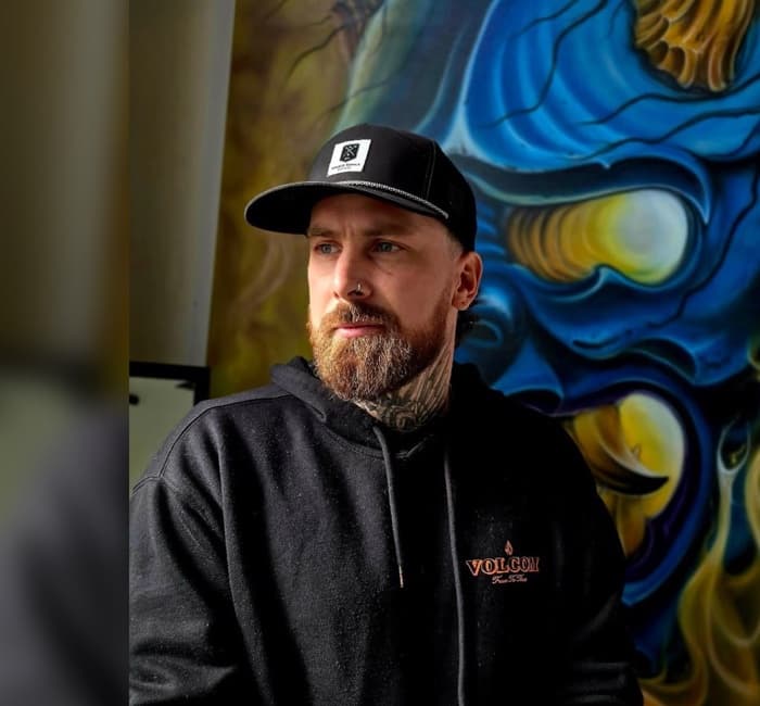 Jordo, artist at Cathedral Ink